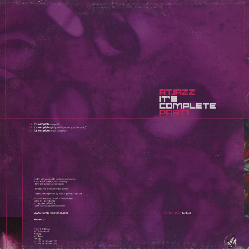 Atjazz – It's Complete (Part1)