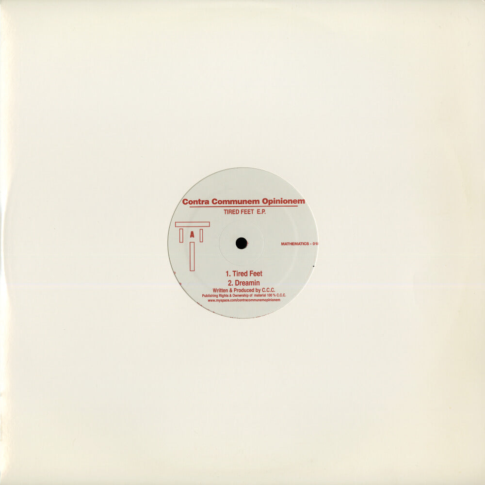 Contra Communem Opinionem – Tired Feet E.P.