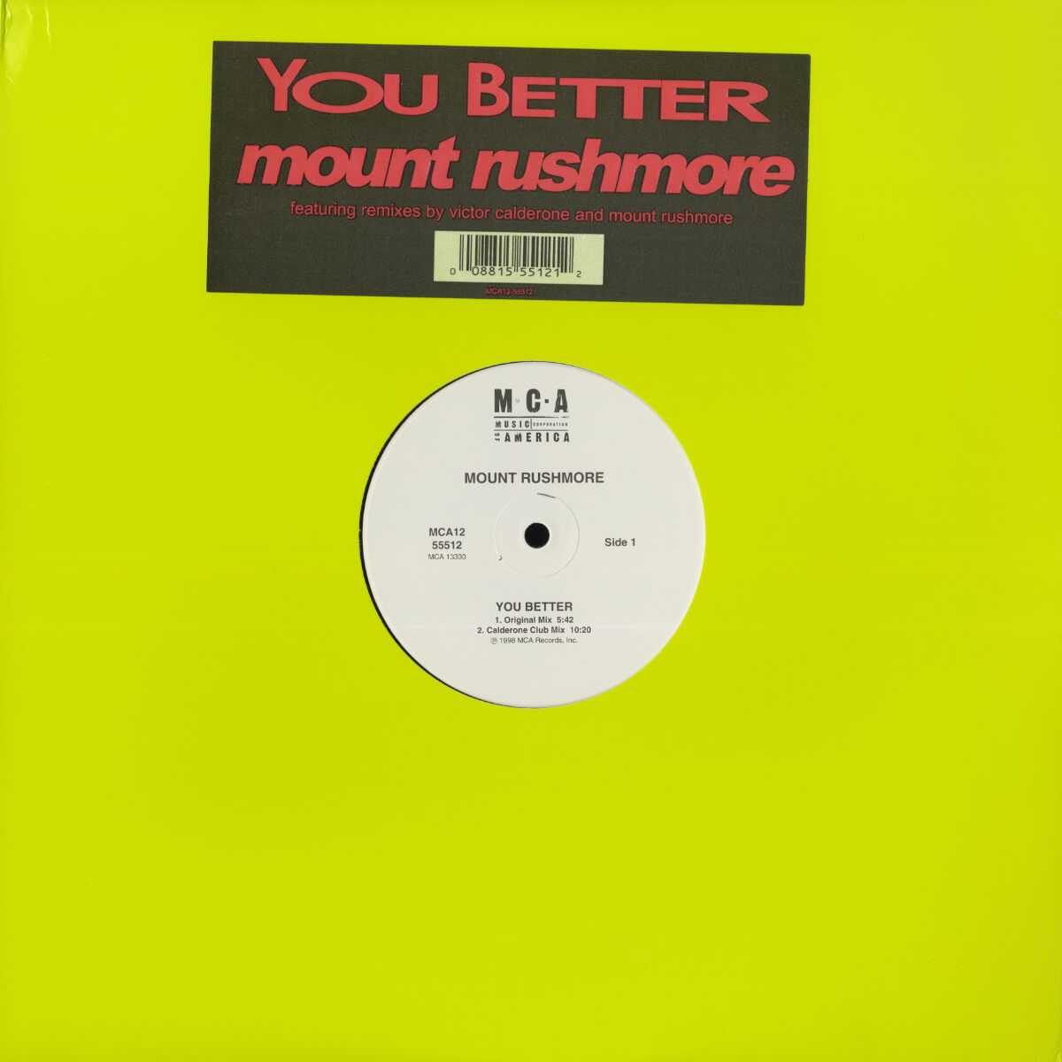 Mount Rushmore – You Better