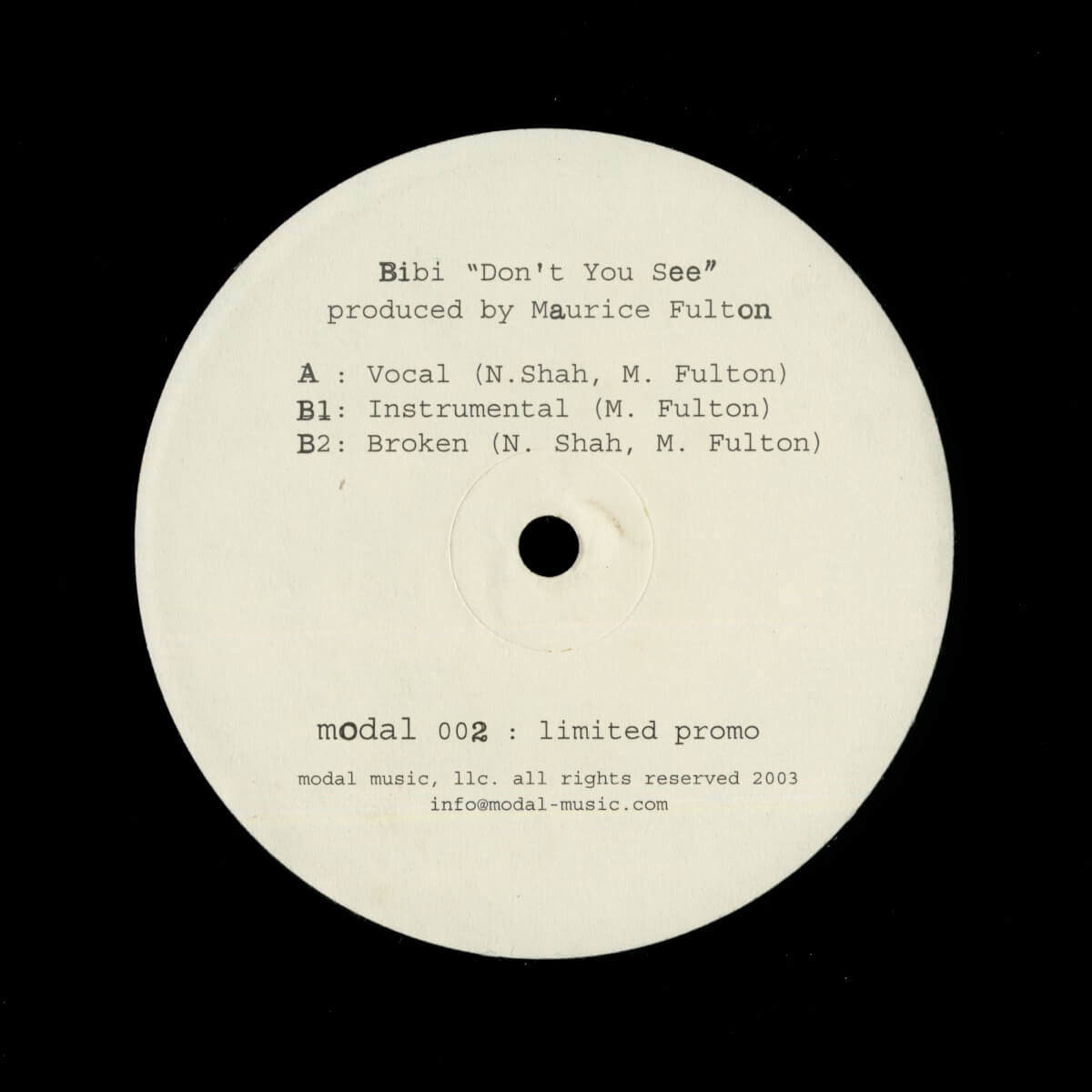 Bibi – Don't You See