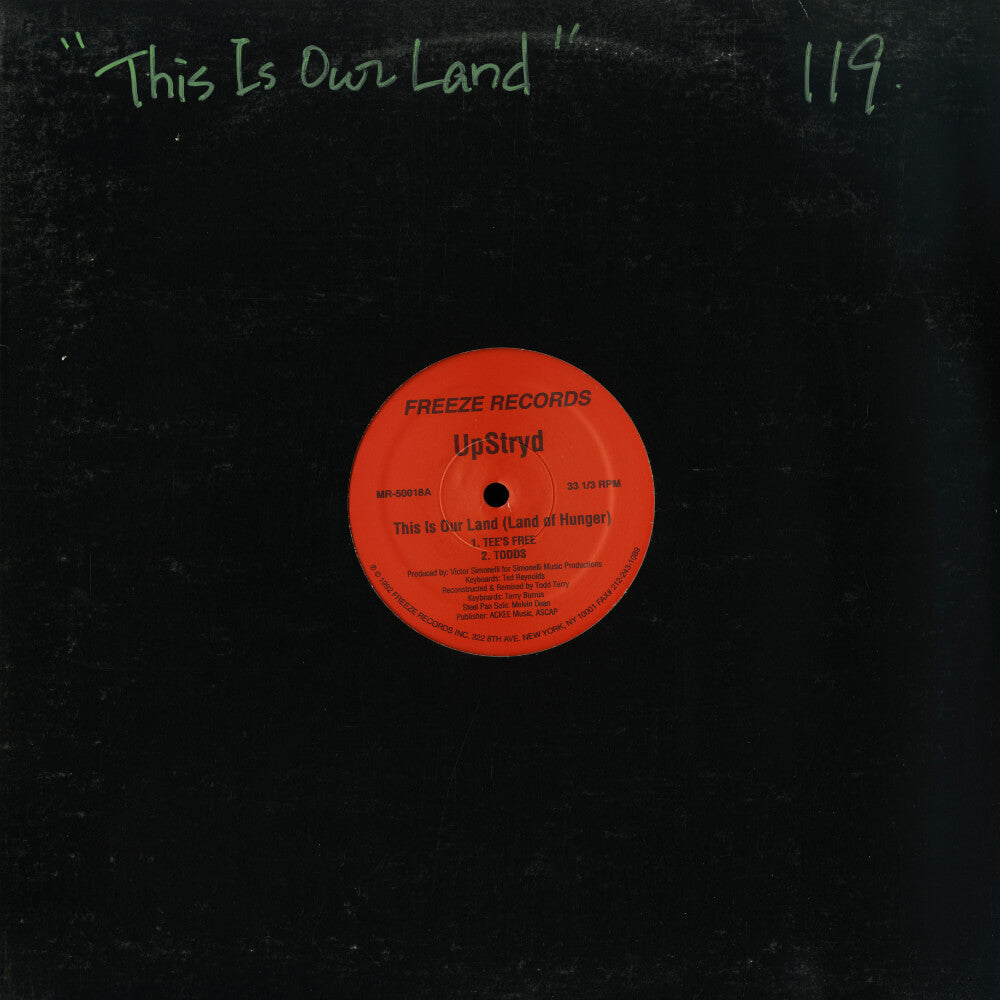 UpStryd – This Is Our Land (Land Of Hunger)