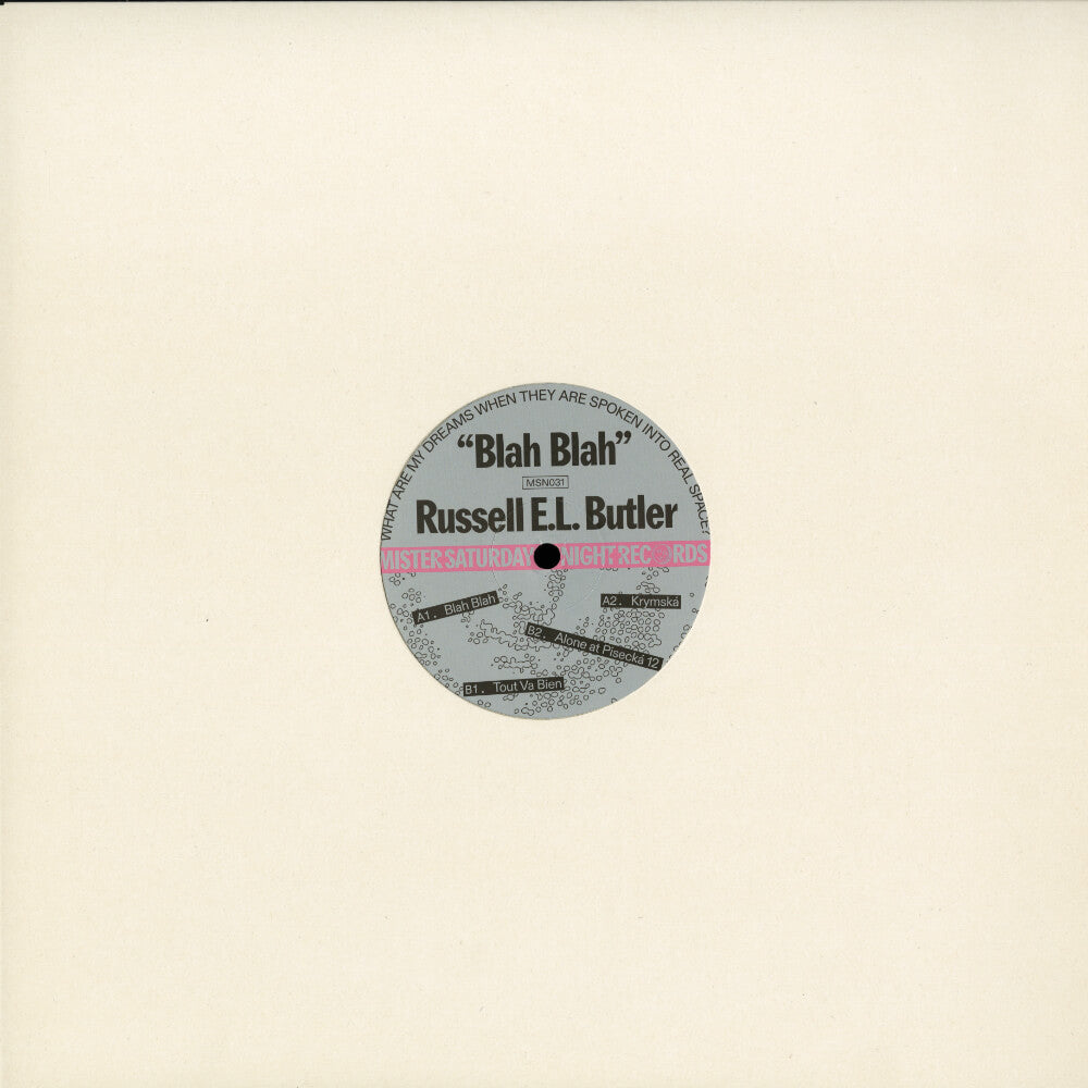 Russell E.L. Butler – Blah Blah