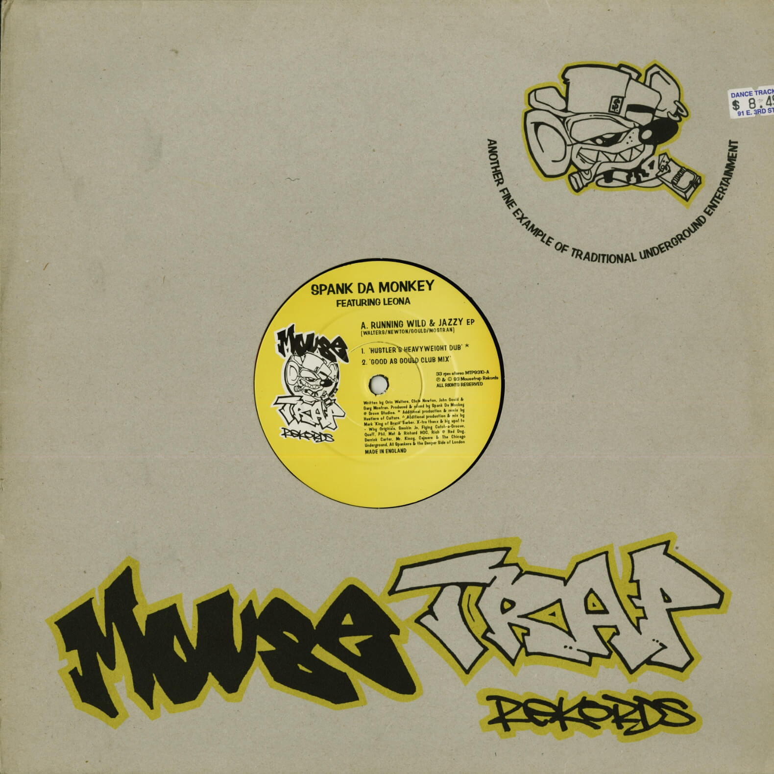 Spank Da Monkey Featuring Leona – Running Wild & Jazzy EP