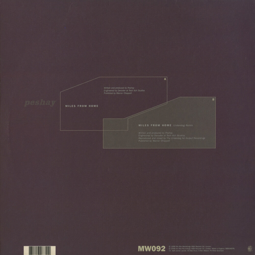 Peshay – Miles From Home