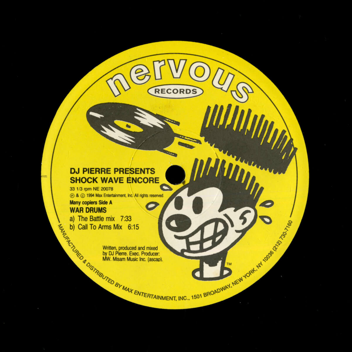 DJ Pierre Presents Shock Wave Encore – War Drums / Wonderful