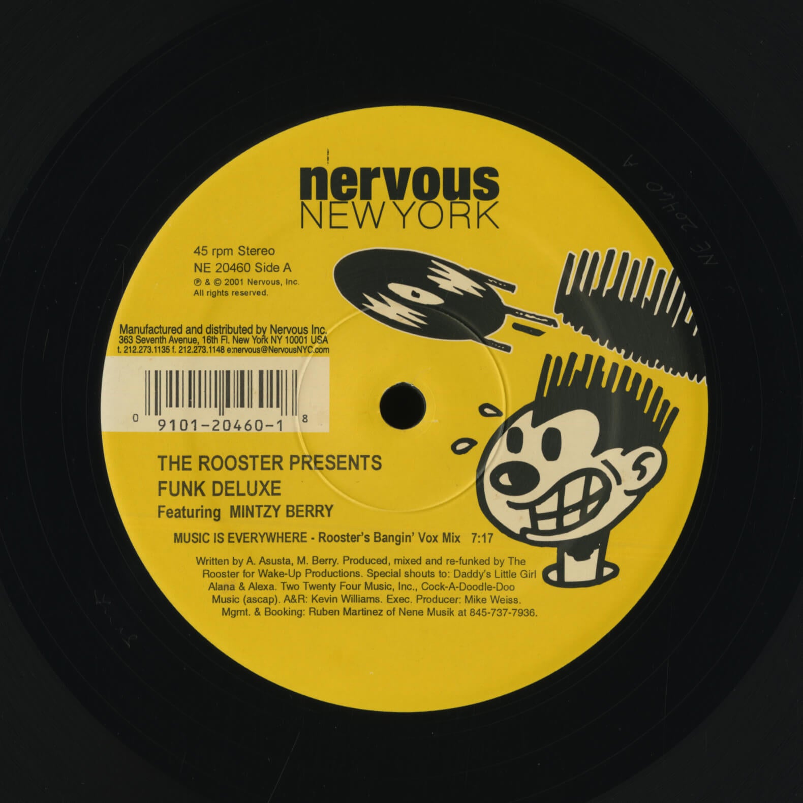 The Rooster Presents Funk Deluxe Featuring Mintzy Berry – Music Is Everywhere