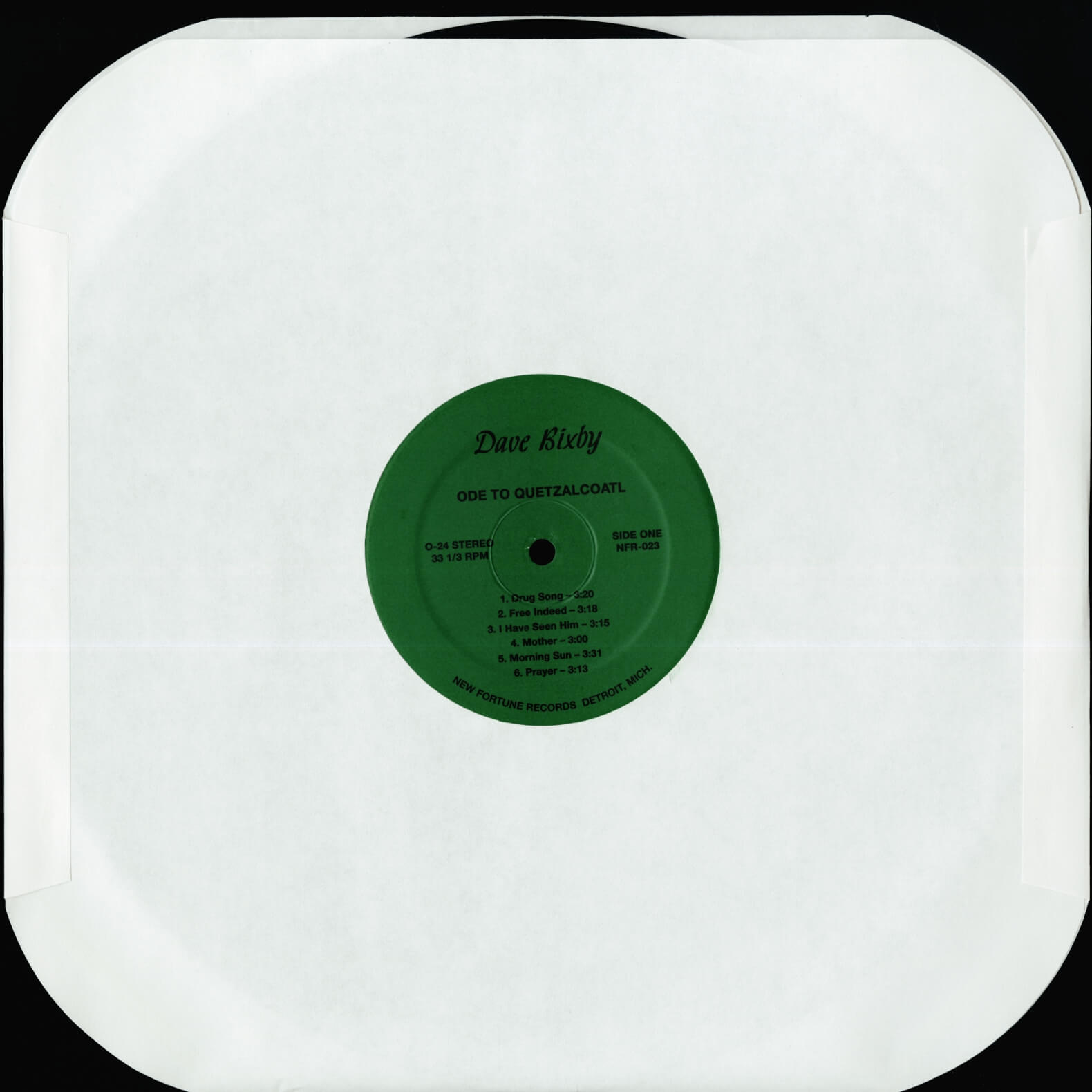 Dave Bixby – Ode To Quetzalcoatl
