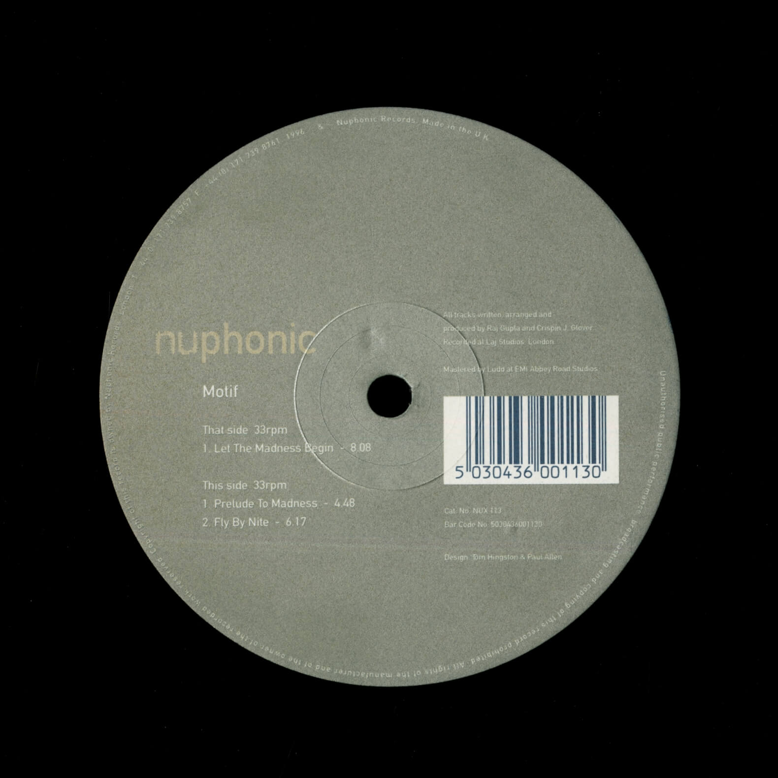 Motif – Let The Madness Begin