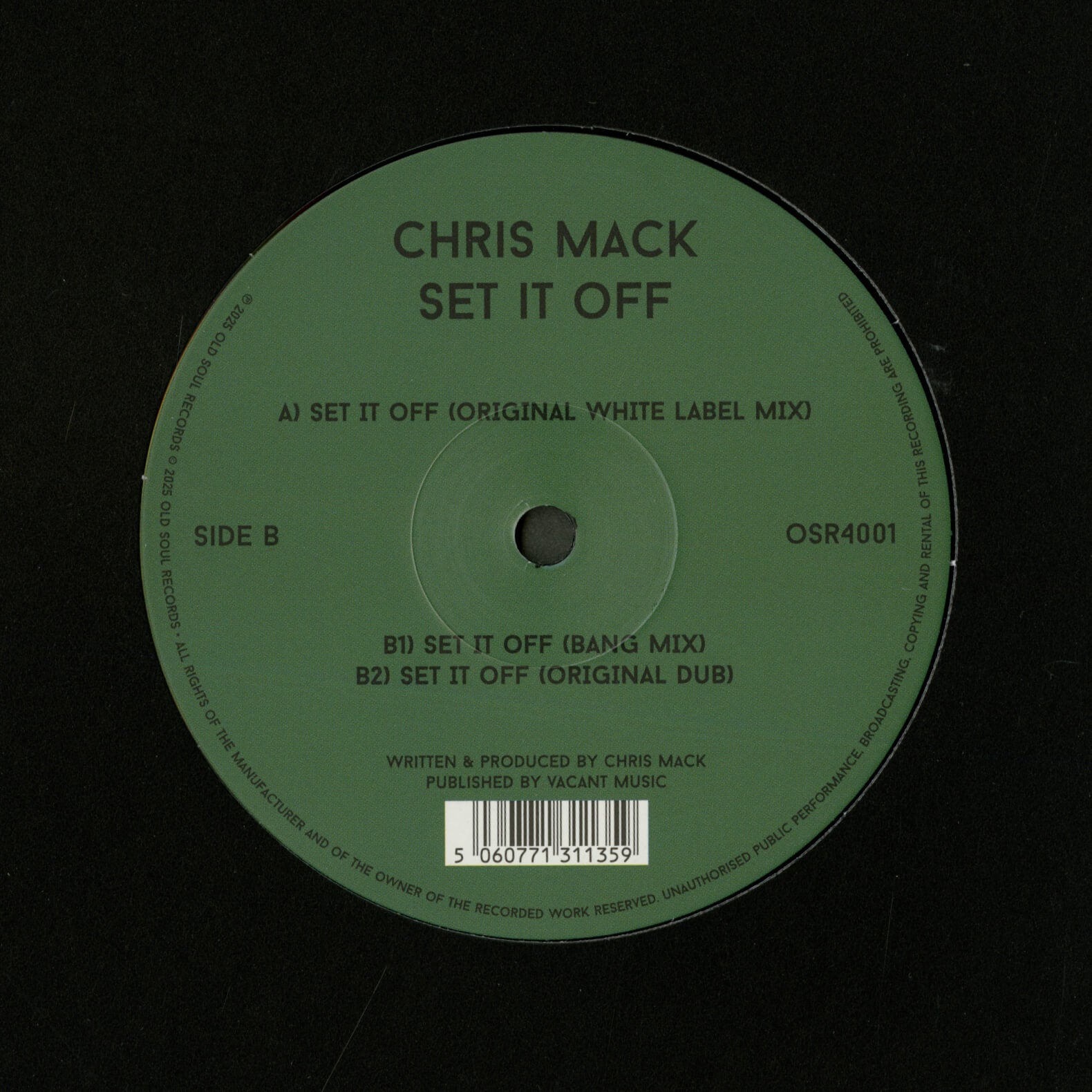 Chris Mack – Set It Off