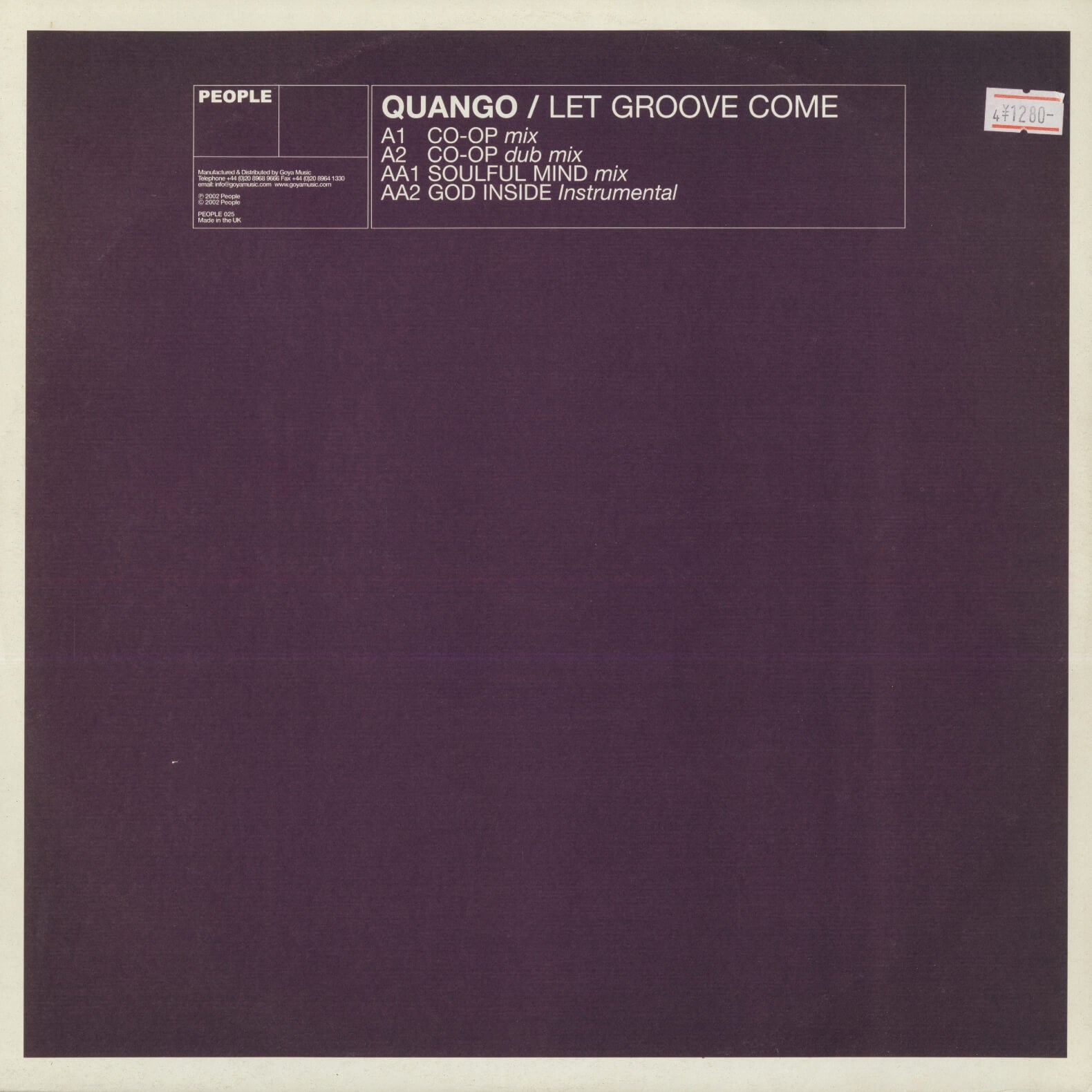 Quango – Let Groove Come