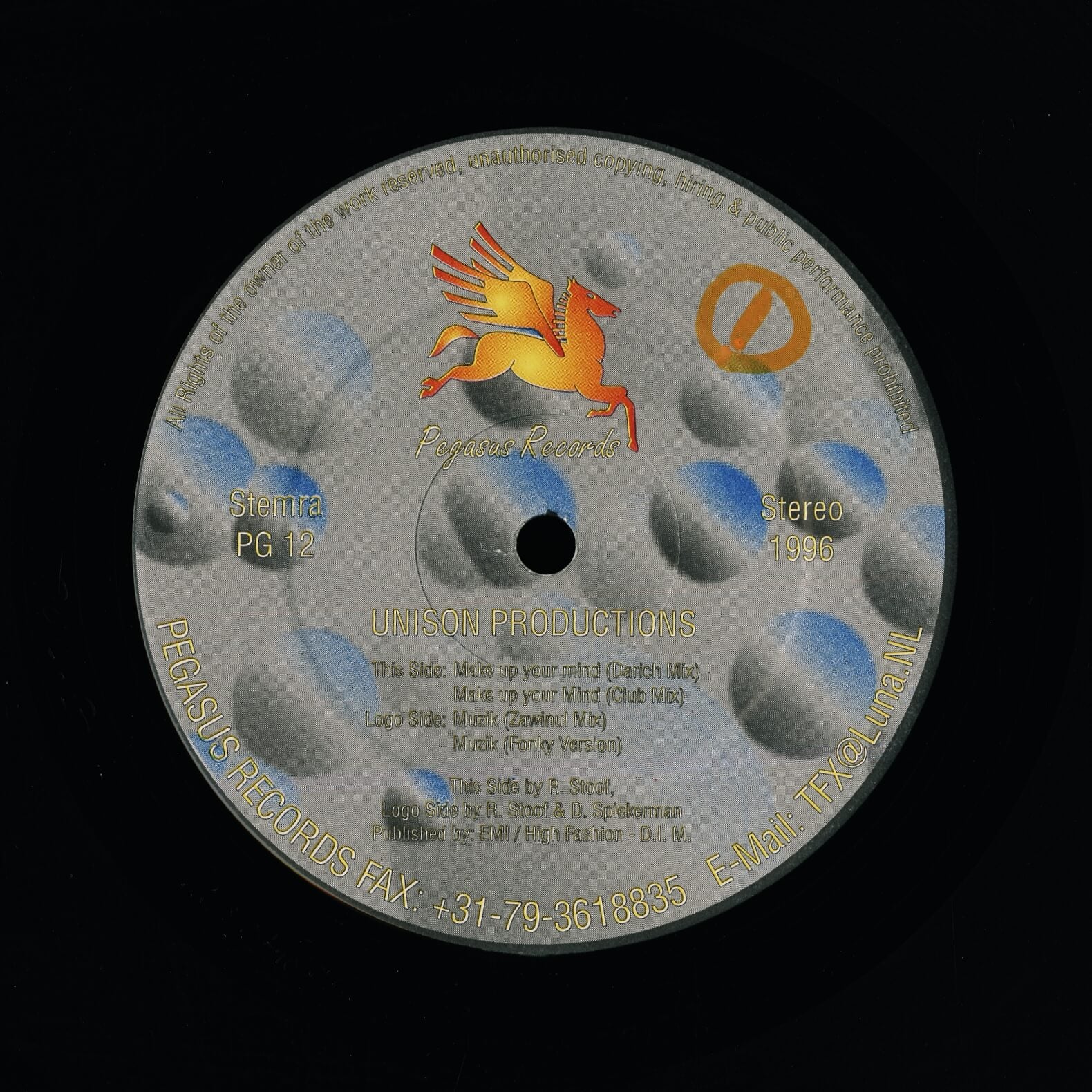 Unison Productions – Make Up Your Mind / Muzik