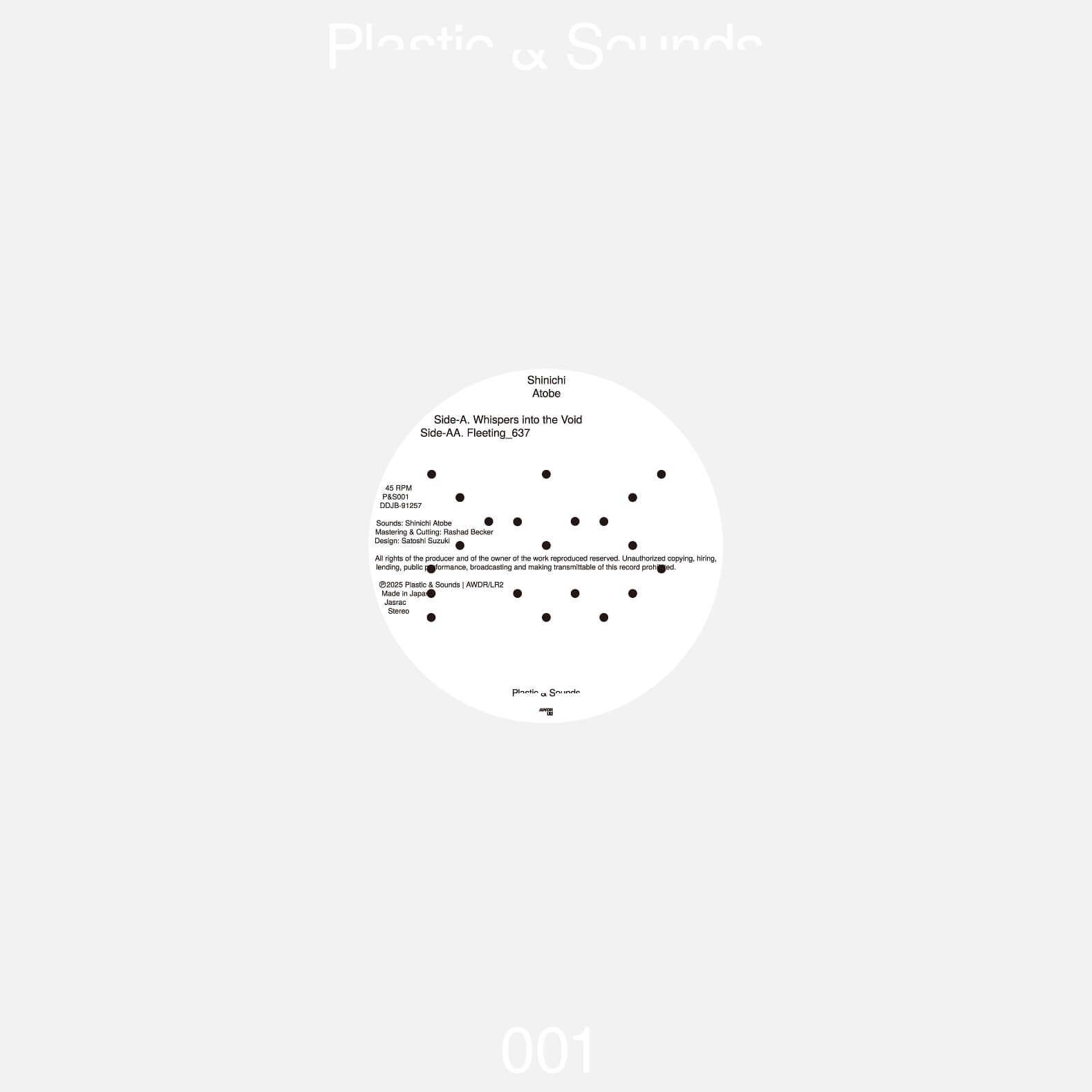 Shinichi Atobe – Whispers into the Void / Fleeting_637
