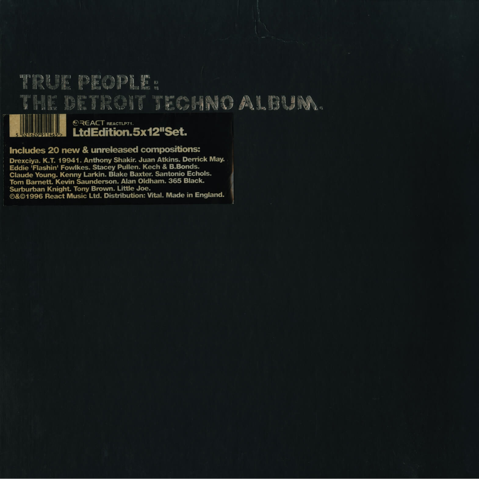 Various – True People: The Detroit Techno Album.