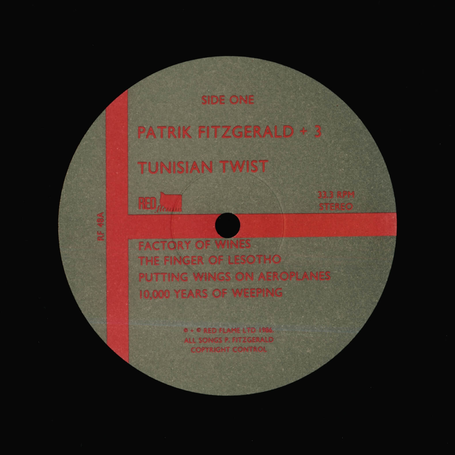 Patrik Fitzgerald + 3 – Tunisian Twist
