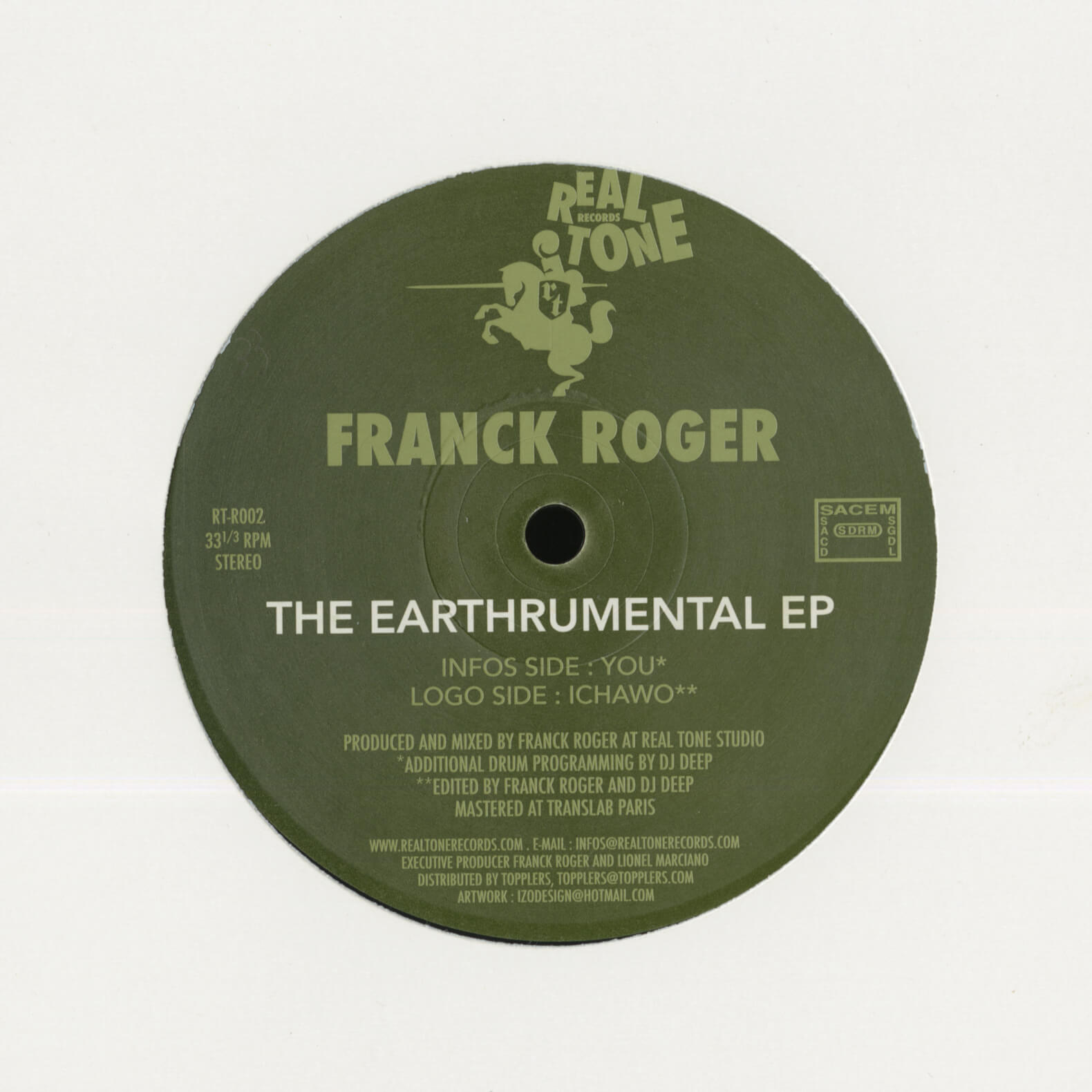Franck Roger – The Earthrumental EP