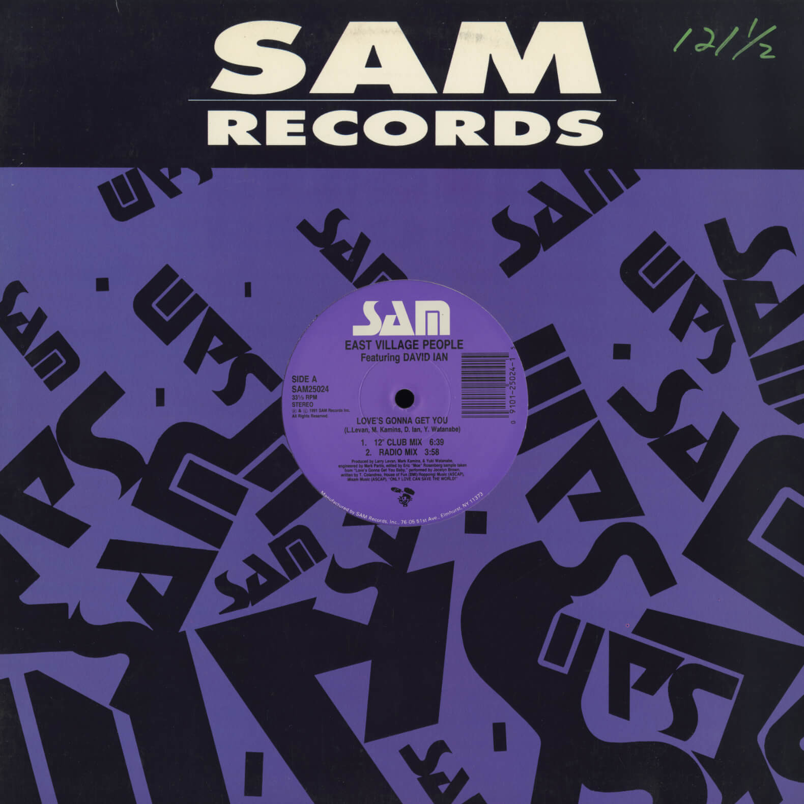 East Village People Featuring David Ian – Love's Gonna Get You