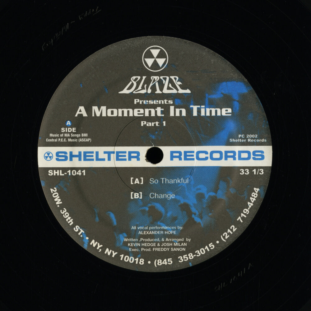 Blaze – A Moment In Time (Part 1)