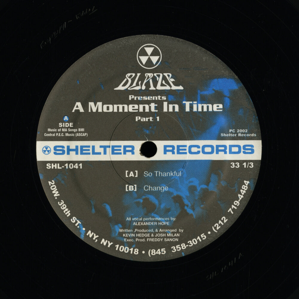 Blaze – A Moment In Time (Part 1)