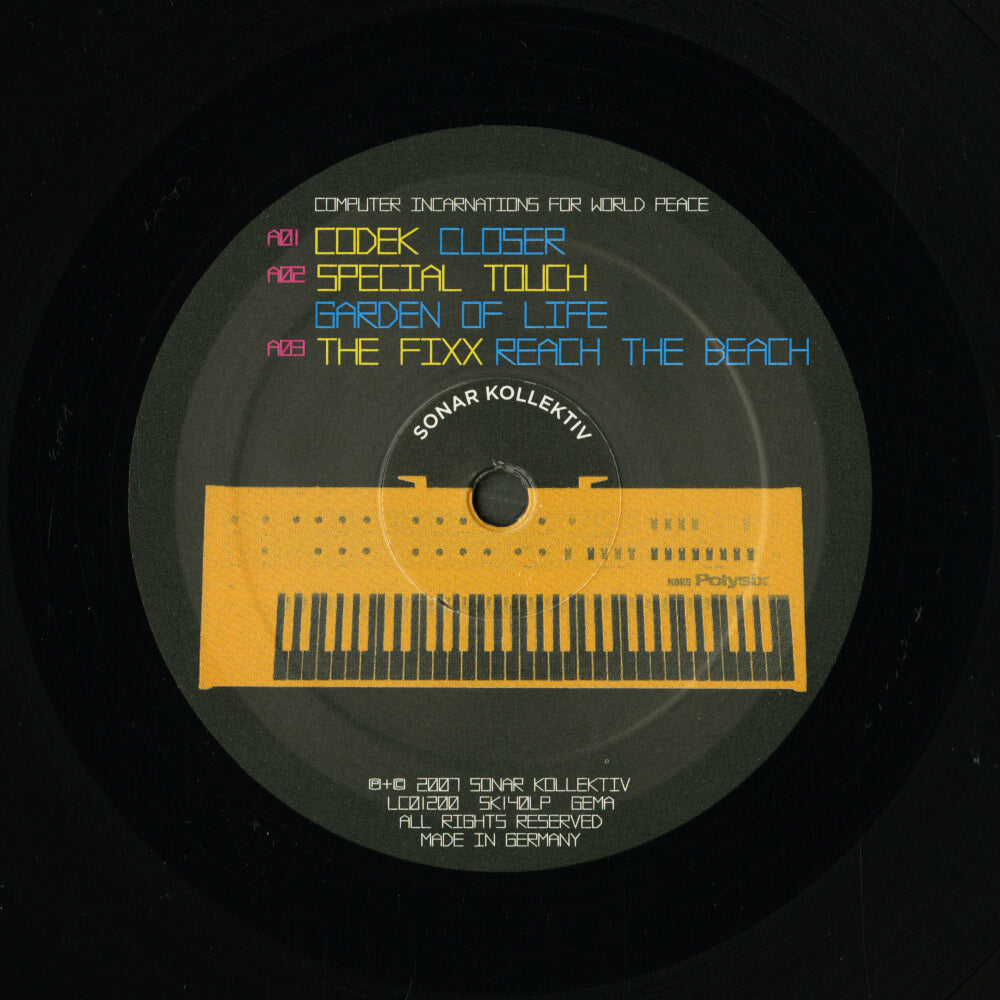 Various – Computer Incarnations For World Peace - Soulful New Wave And Dubby Rock Selected By Jazzanova + Gerd Janson