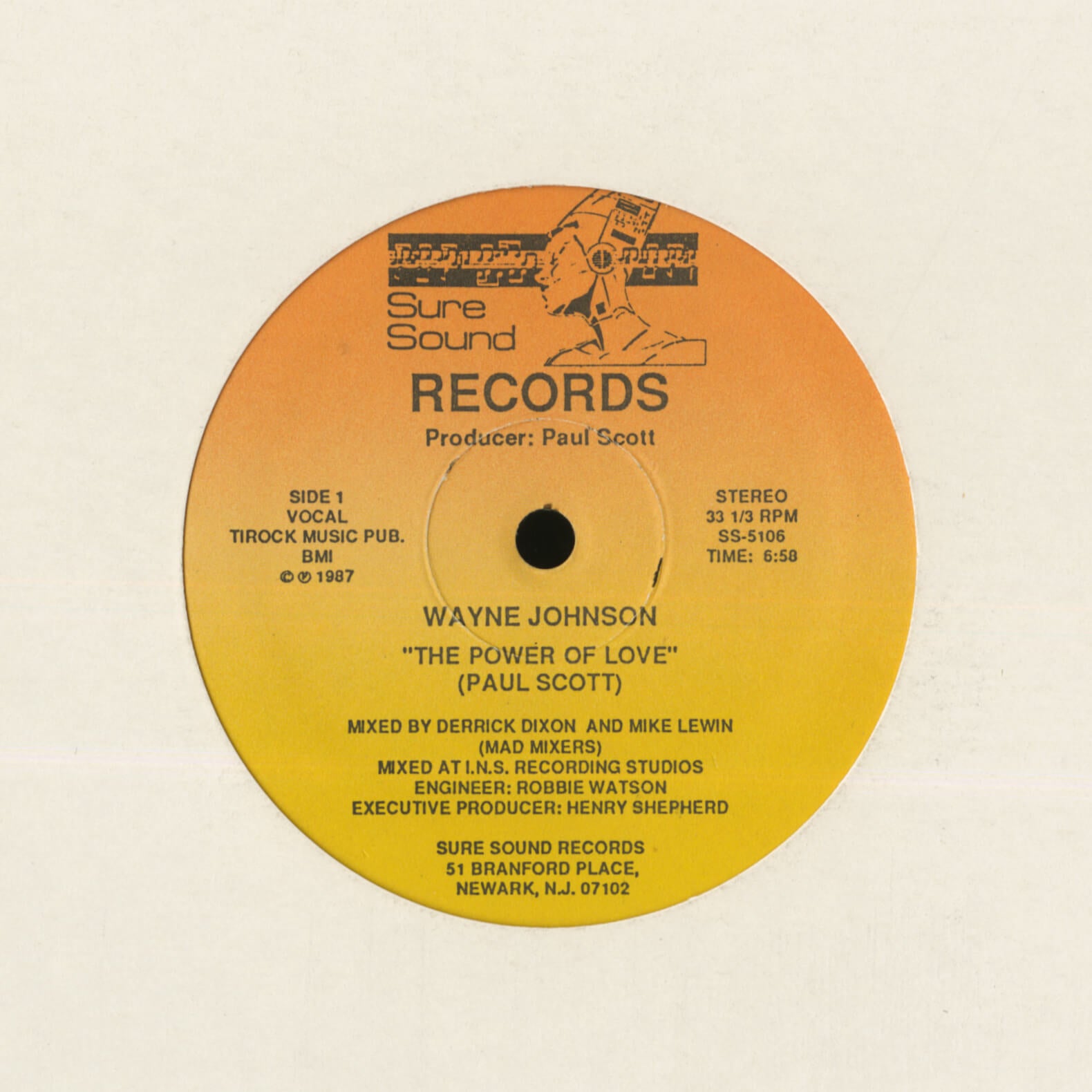 Wayne Johnson – The Power Of Love
