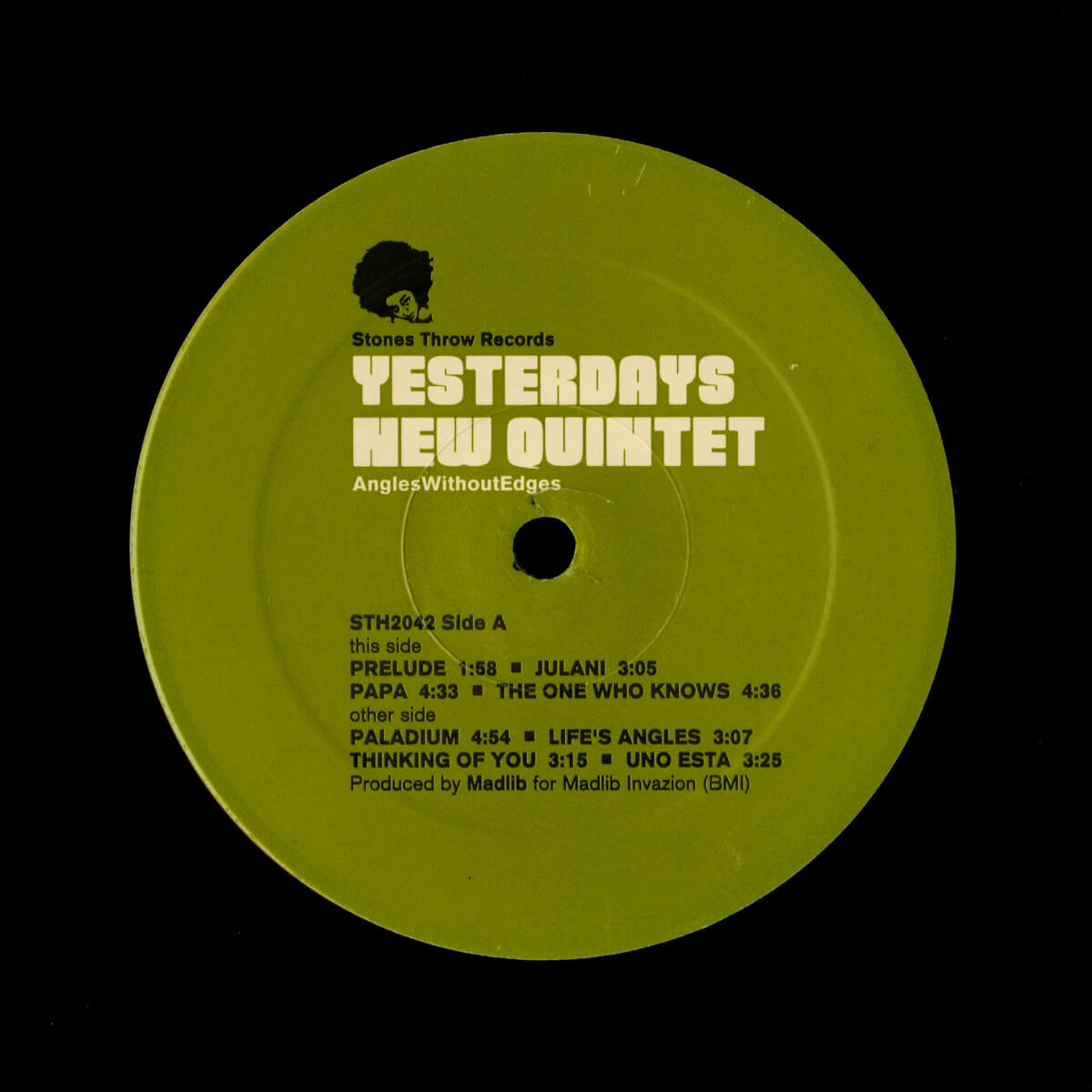 Yesterdays New Quintet – Angles Without Edges
