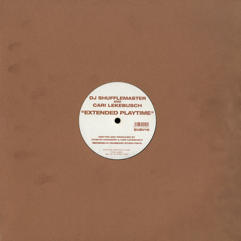 DJ Shufflemaster And Cari Lekebusch – Extended Playtime