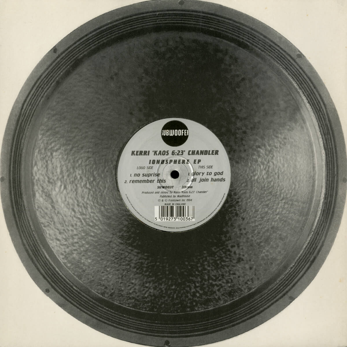 Kerri 'Kaos 6:23' Chandler – Ionosphere EP