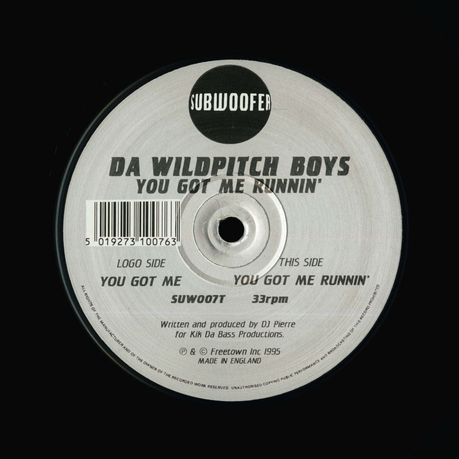 Da Wildpitch Boys – You Got Me Runnin'
