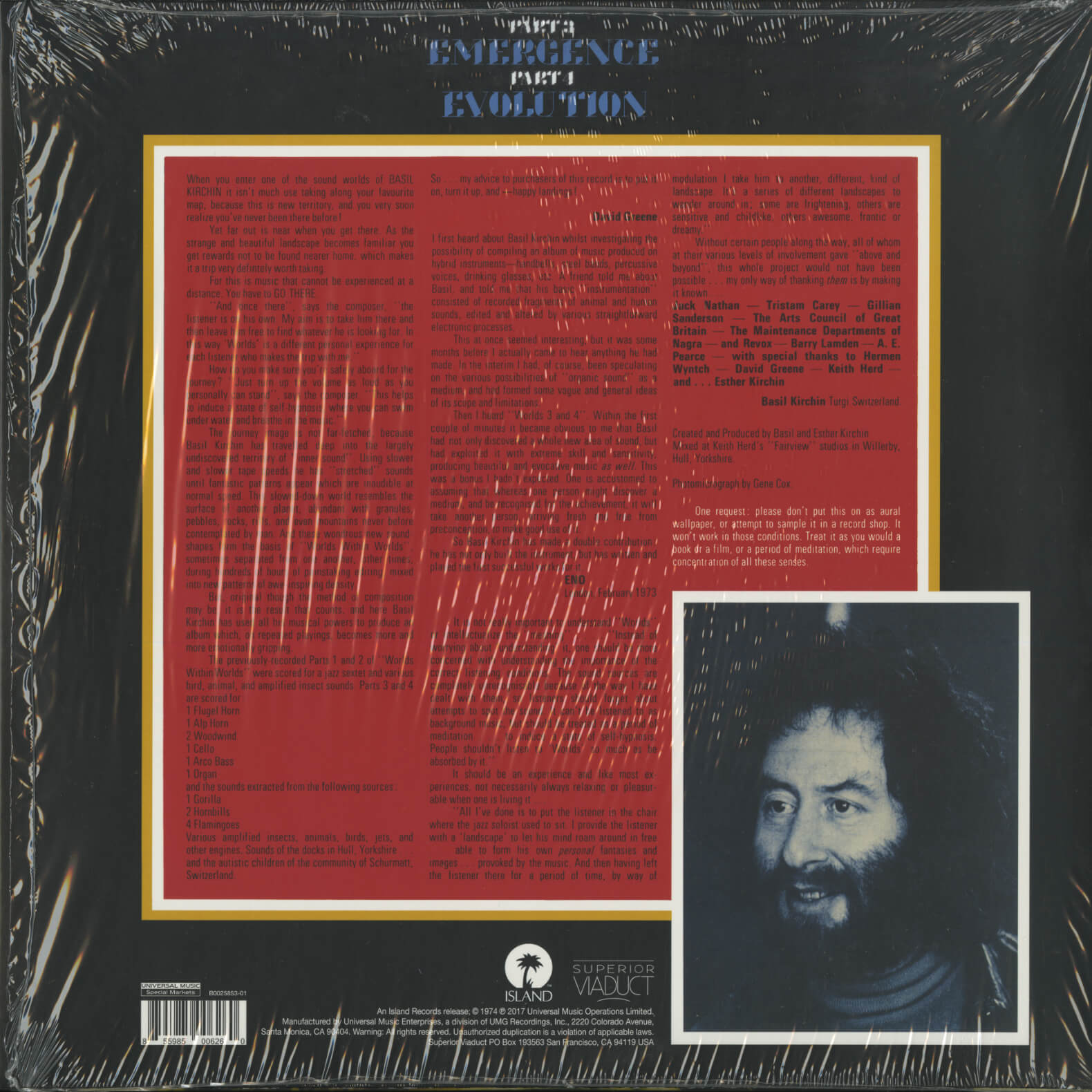 Basil Kirchin – Worlds Within Worlds