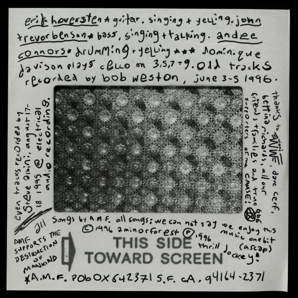 A Minor Forest – Flemish Altruism (Constituent Parts 1993-1996)