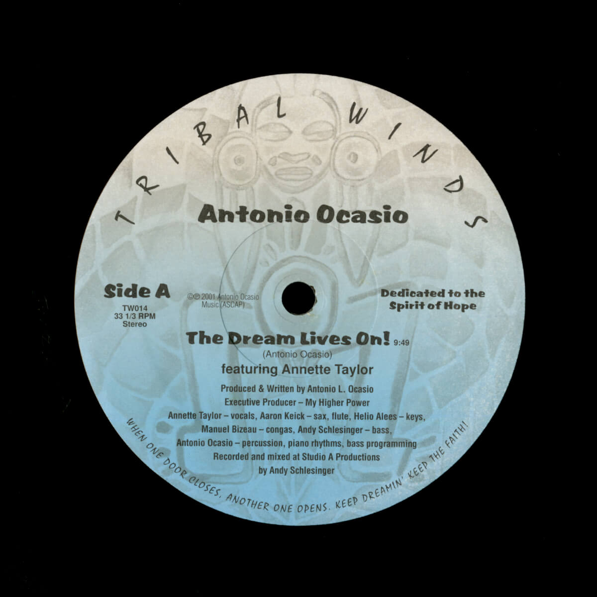 Antonio Ocasio – The Dream Lives On!