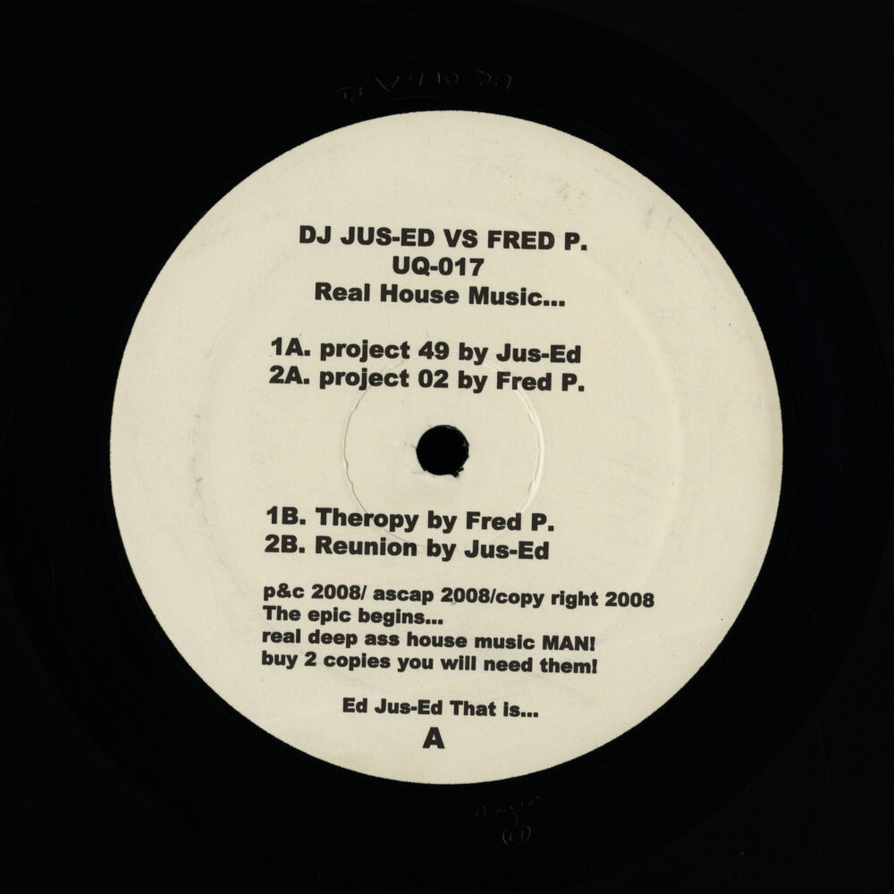 DJ Jus-Ed vs. Fred P. – Real House Music...