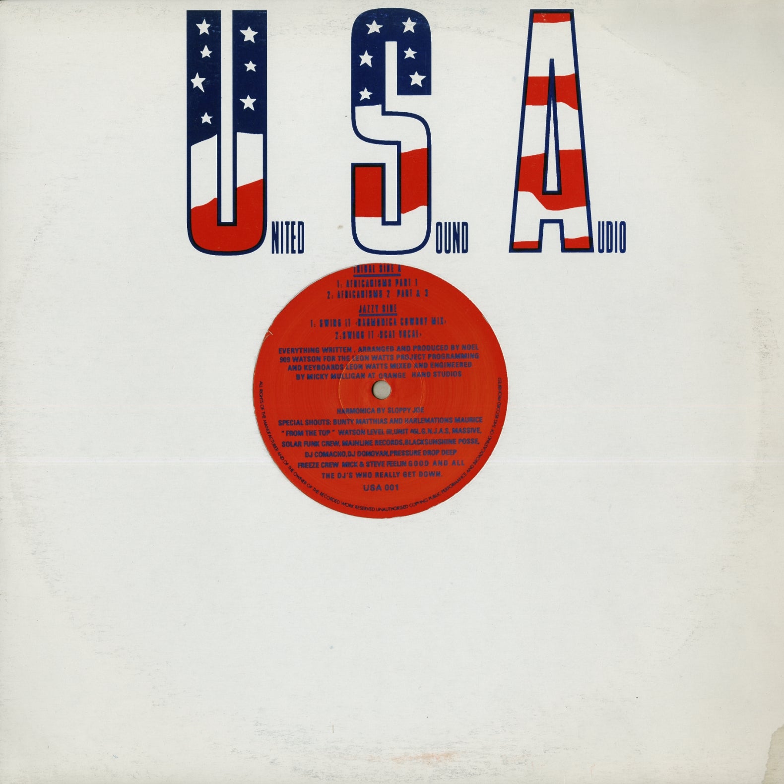 Noel Watson – Africanisms / Swing It