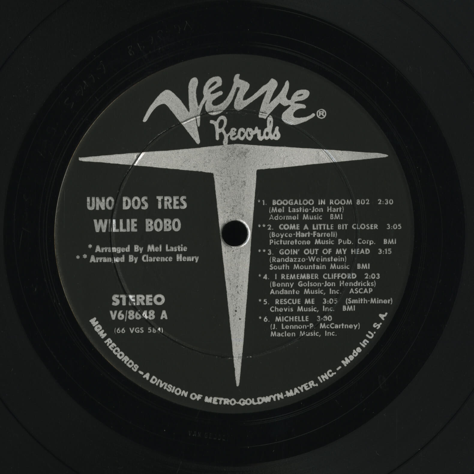 Willie Bobo – Uno Dos Tres 1•2•3