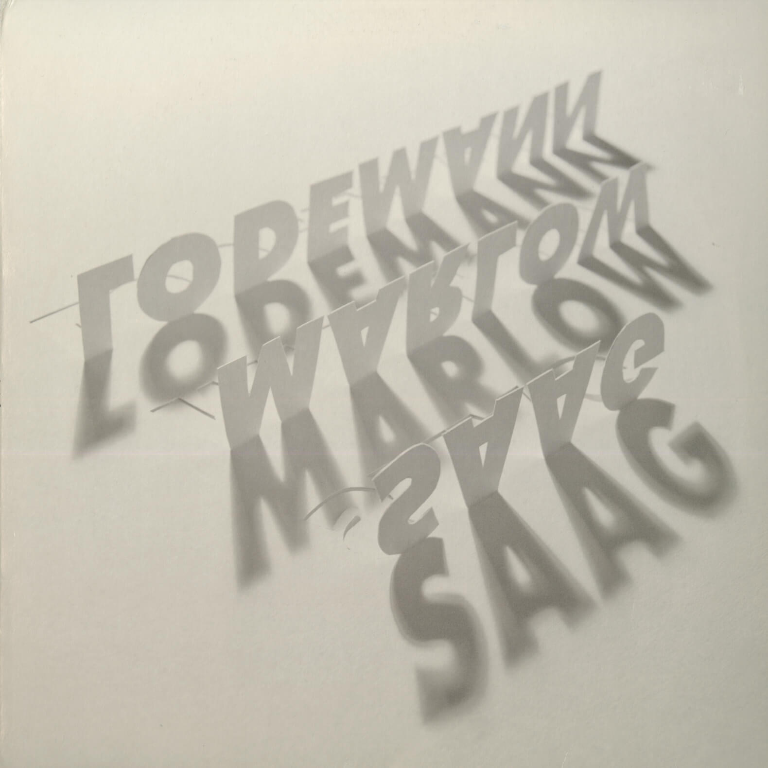 Marlow / Lodemann / Saag – Sleepwalking No More EP