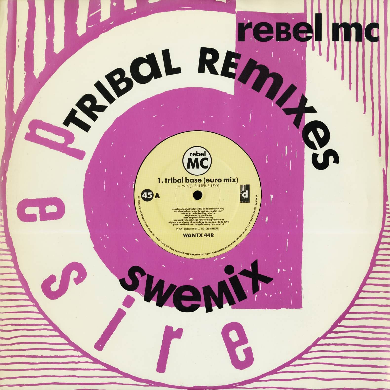 Rebel MC – Tribal Base (Tribal Remixes)