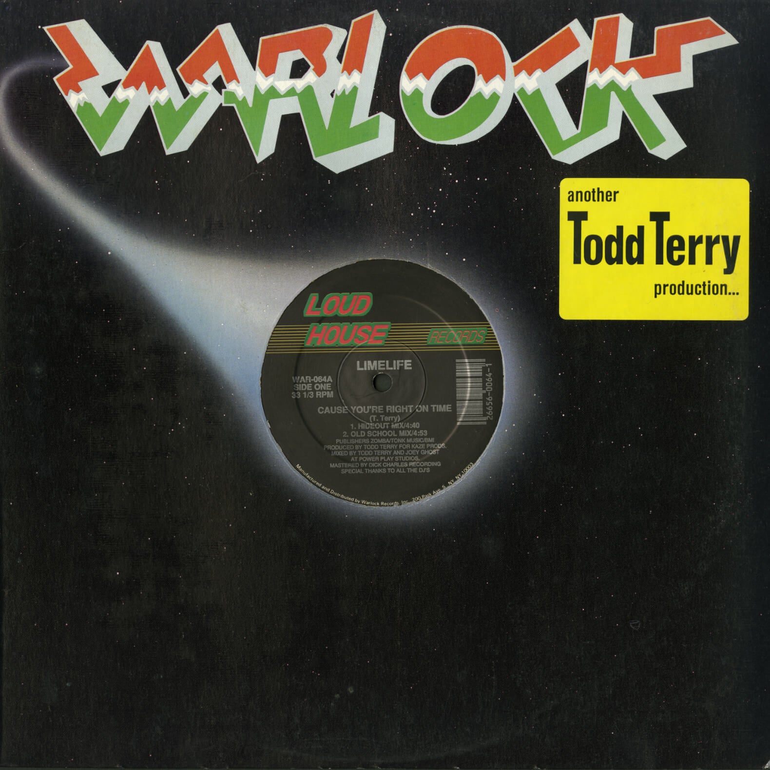 Limelife – Cause You're Right On Time / I Wanna Go Bang