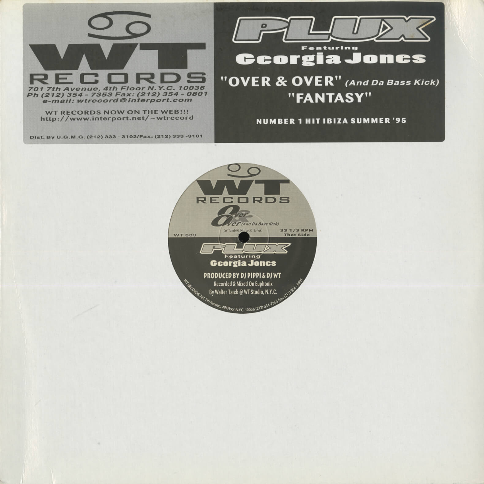 Plux Featuring Georgia Jones – Over & Over / Fantasy