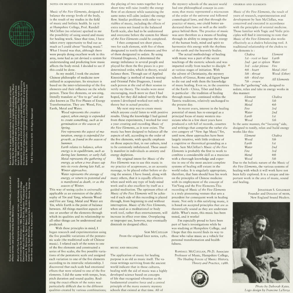 Sam McClellan – Music Of The Five Elements