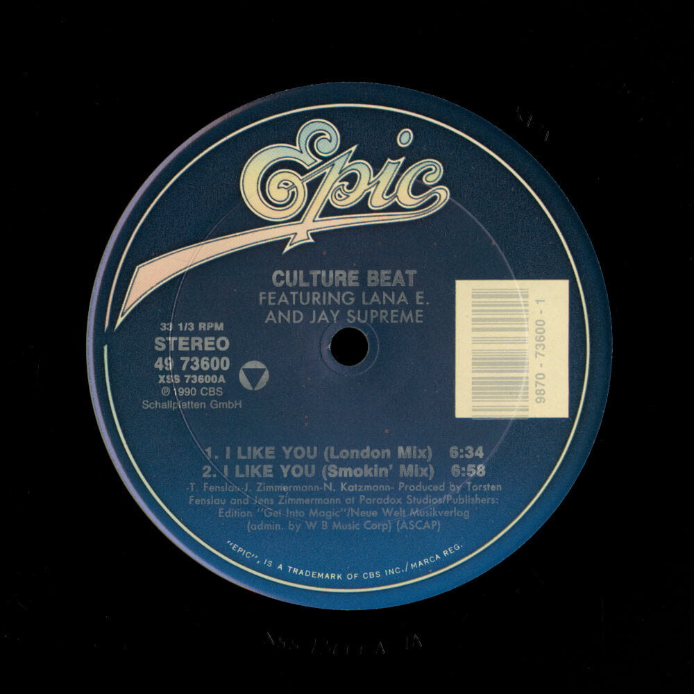 Culture Beat Featuring Lana E. And Jay Supreme – I Like You