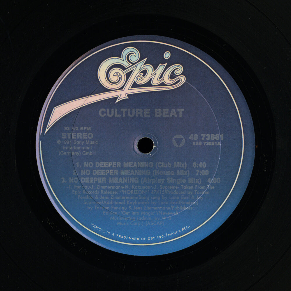 Culture Beat – No Deeper Meaning