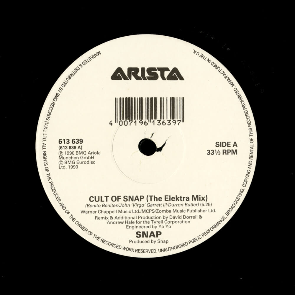 Snap! – Cult Of Snap (Remix! By Dave Dorrell)