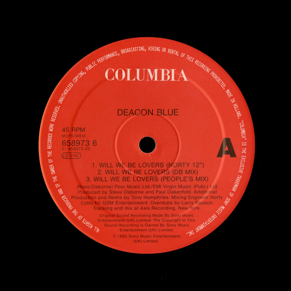 Deacon Blue – Will We Be Lovers