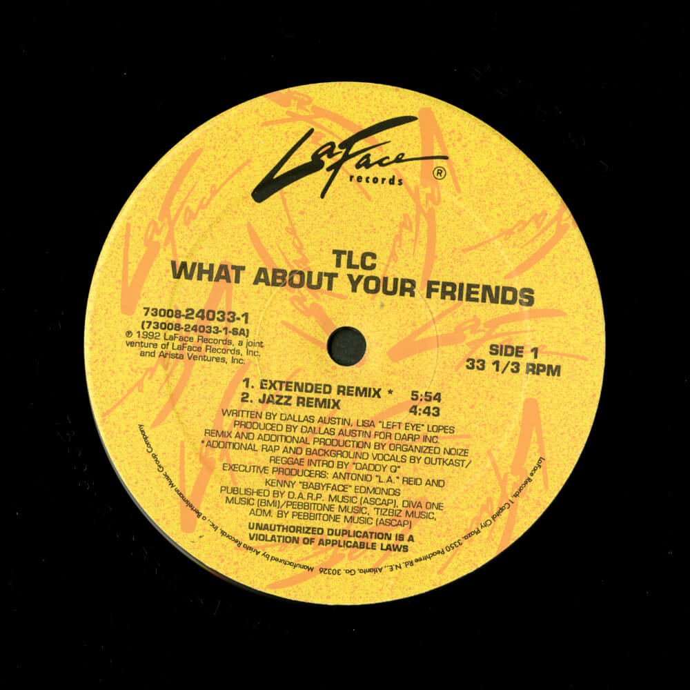 TLC – What About Your Friends