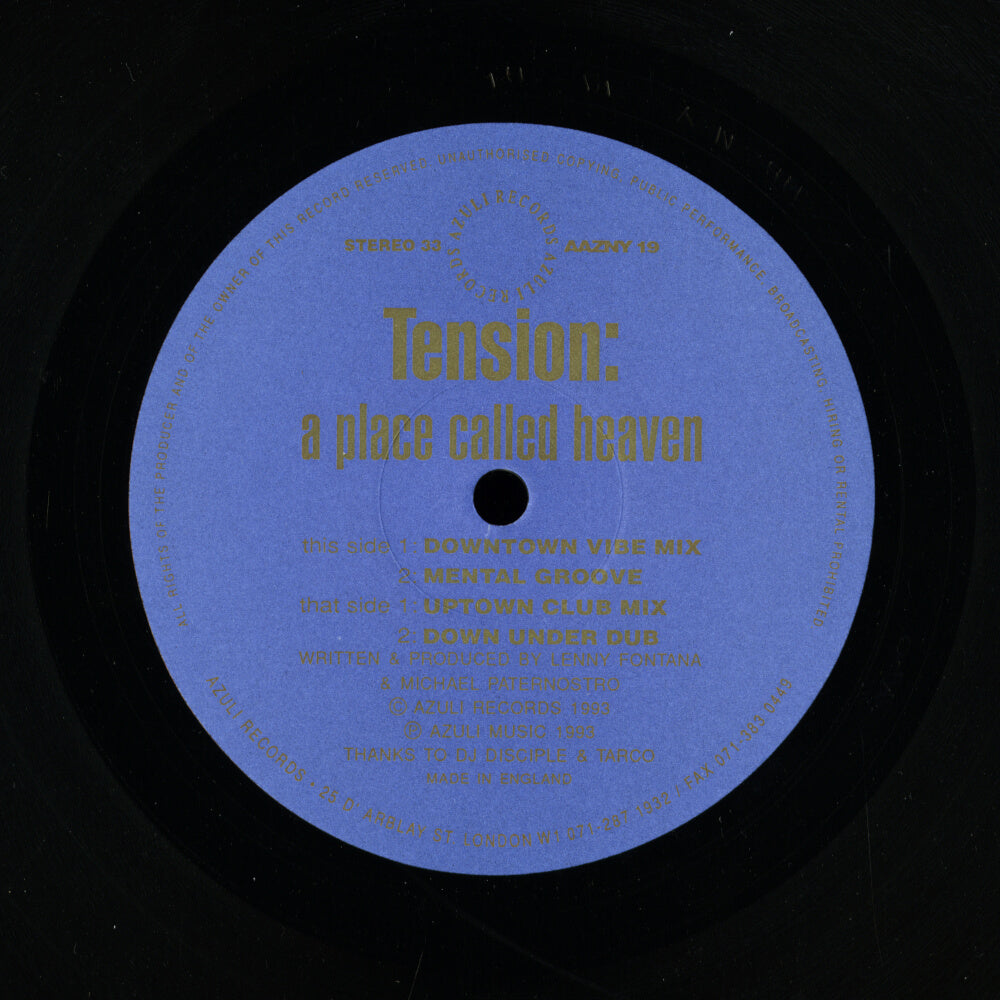 Tension – A Place Called Heaven