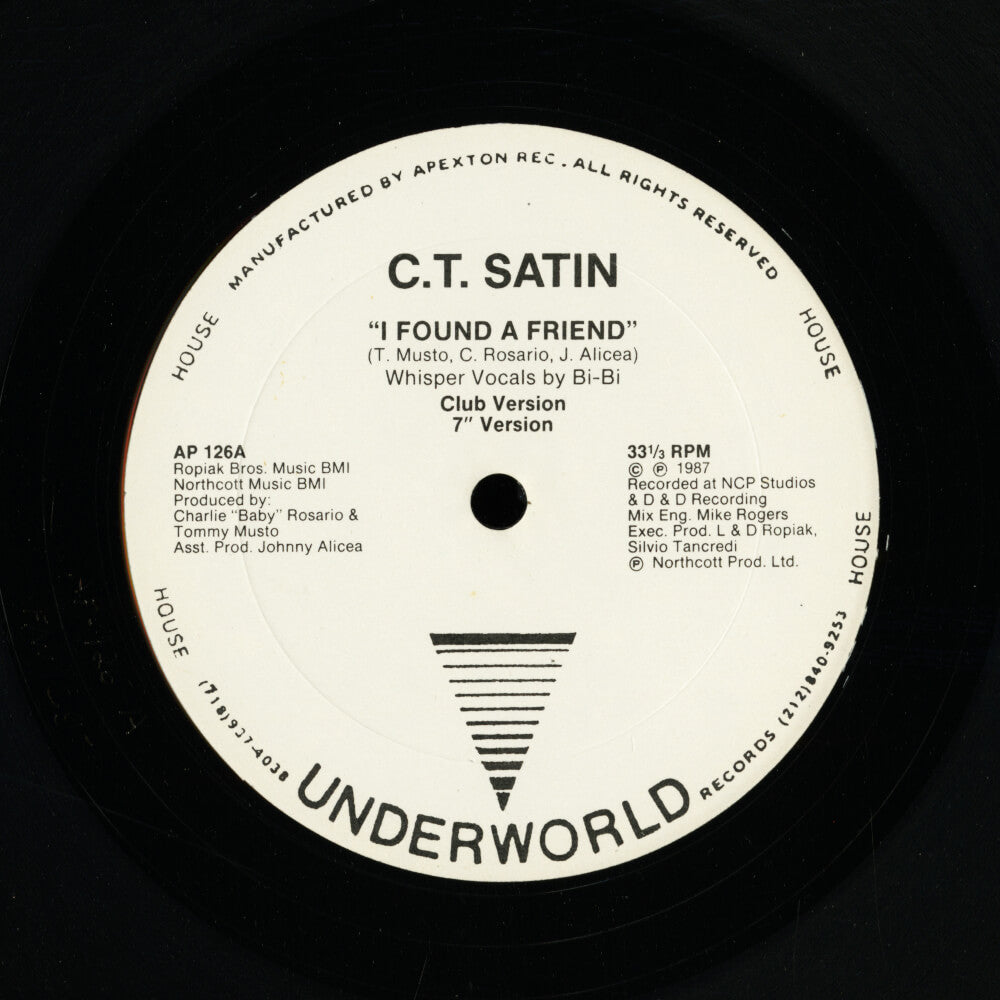 C.T. Satin – I Found A Friend