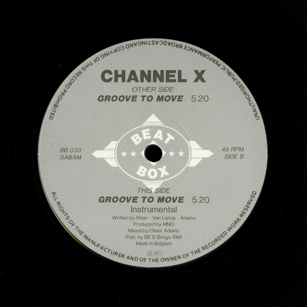 Channel X – Groove To Move