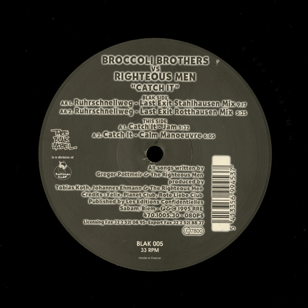 Broccoli Brothers vs. Righteous Men – Catch It