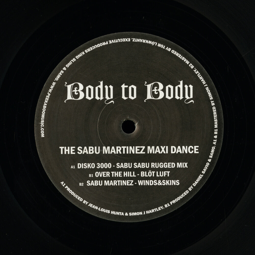 Sabu Martinez / Over The Hill / Disko 3000 – The Sabu Martinez Maxi Da