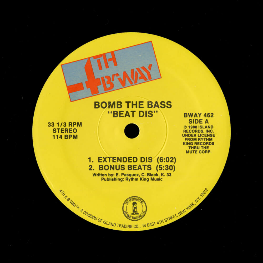 Bomb The Bass – Beat Dis